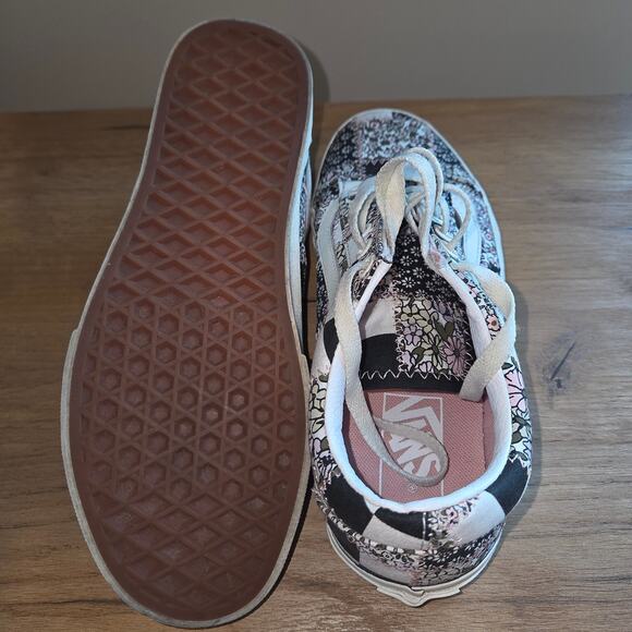 Vans Old Skool Patchwork Pattern Low Top Lace Up 6.5 - Picture 4 of 4